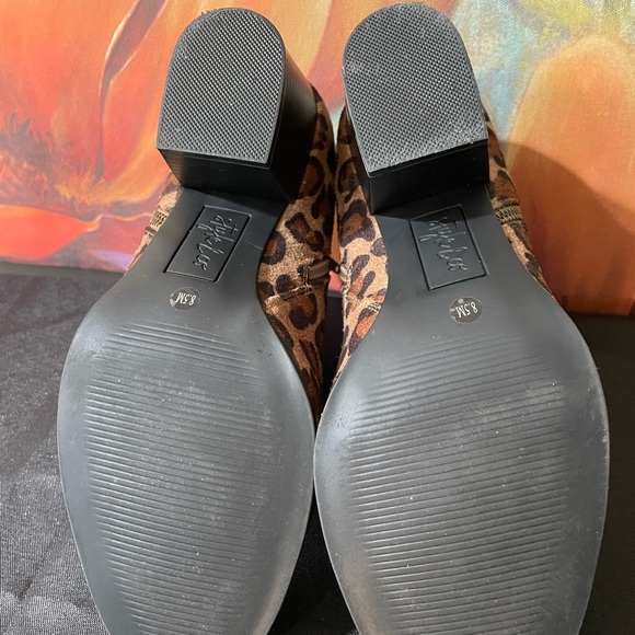 Style & Co Masrinaaf Leopard Bootie - Picture 5 of 5